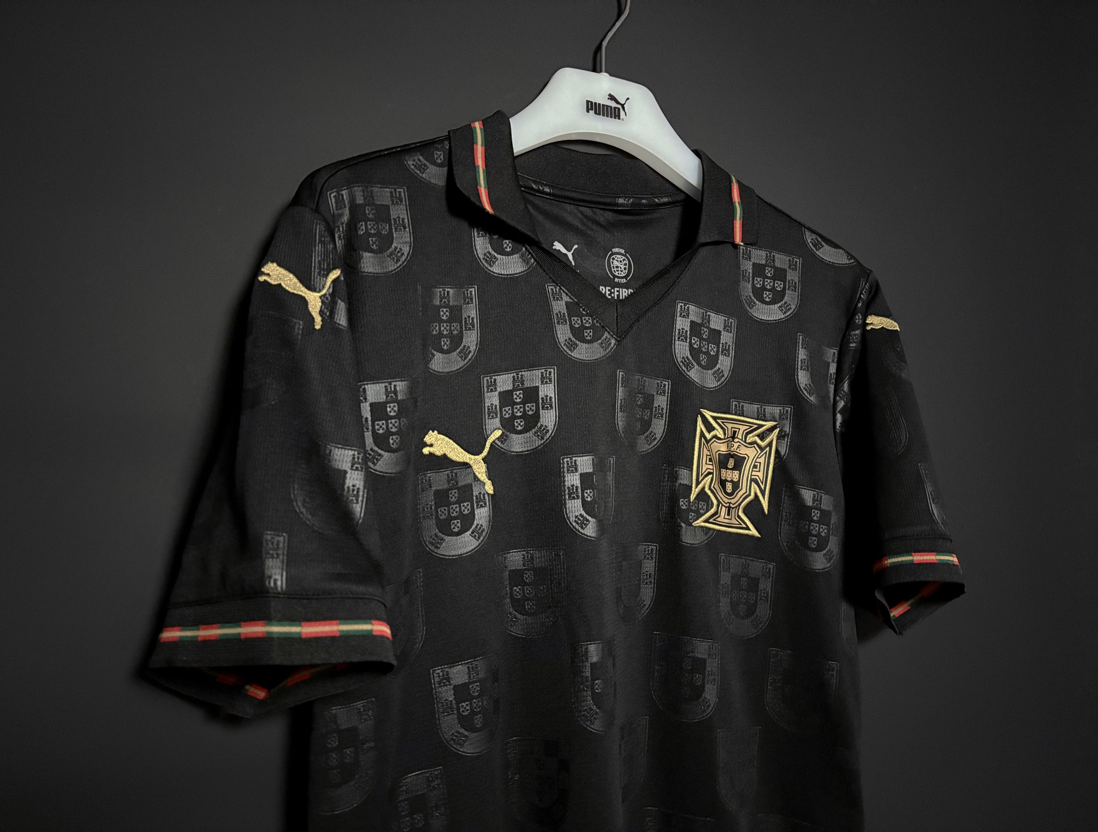 Portugals Specialutgåva Svart Tröja