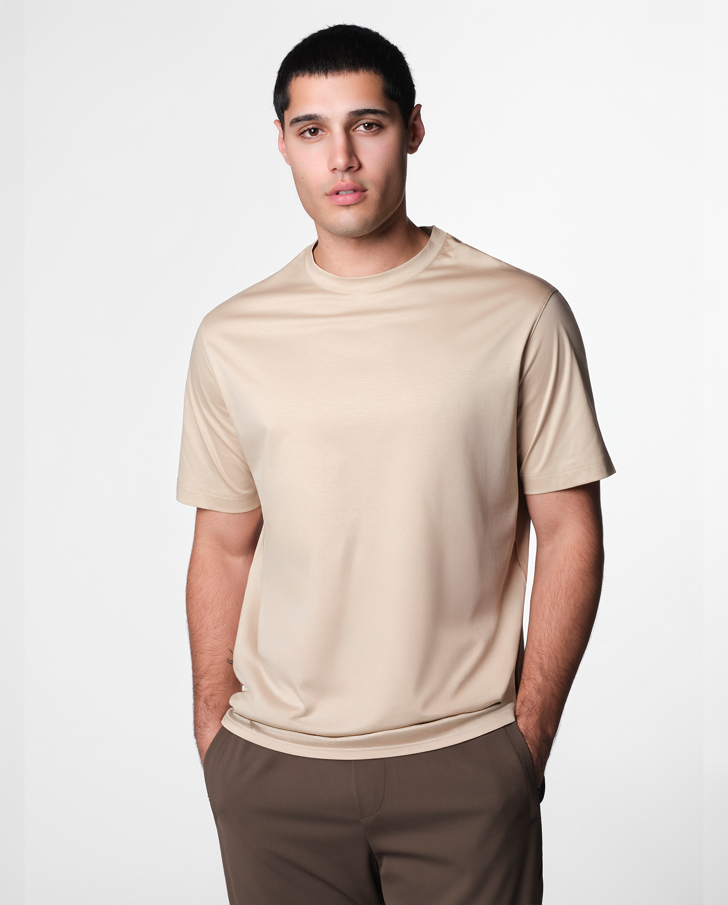 LYXIG T-SHIRT - BEIGE